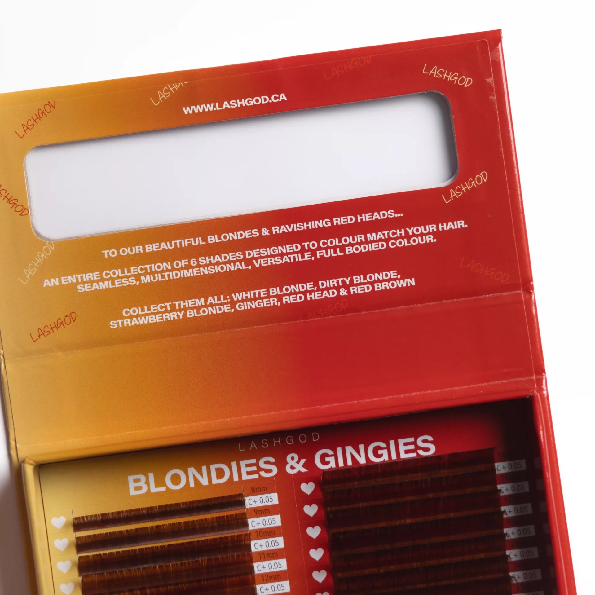 Blondes + Gingies Lash Tray - Lash God