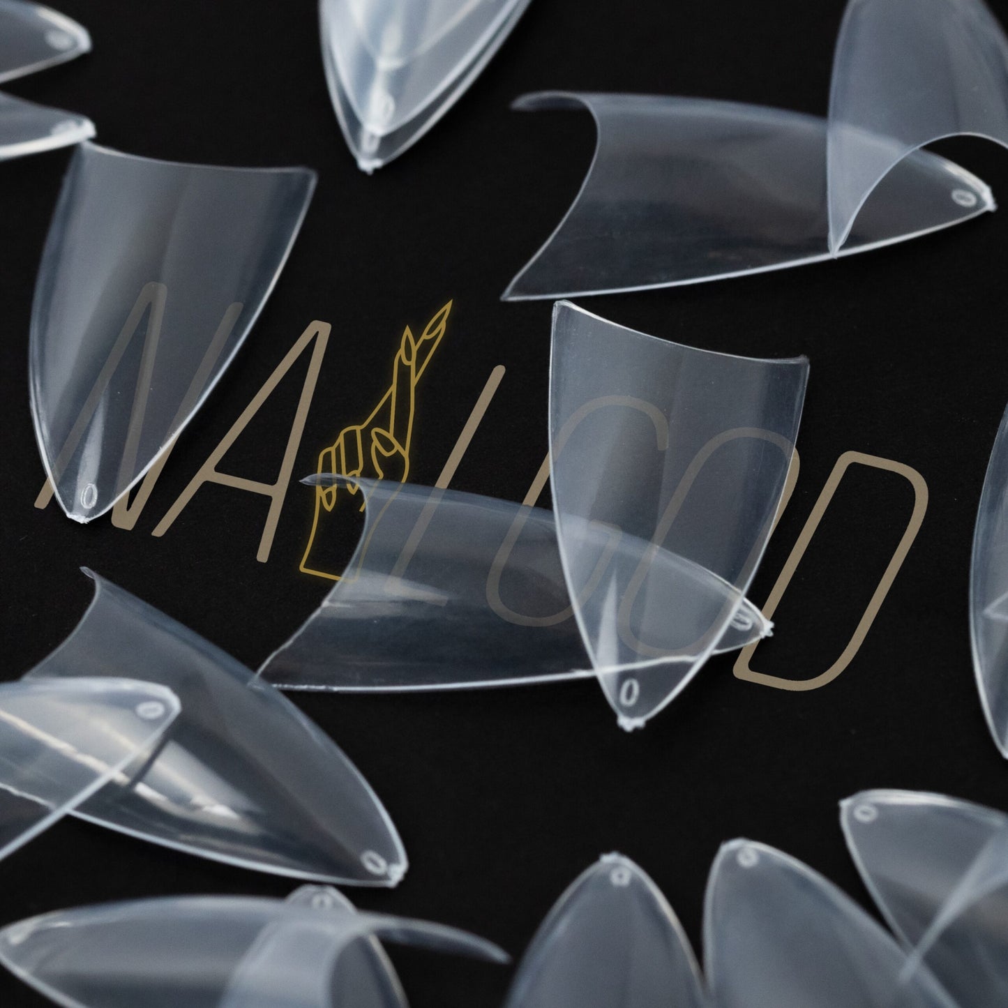 Almond Crystal Tips - Lash God