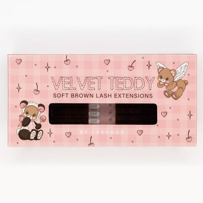 Velvet Teddy Soft Brown Eyelash Extension - Lash God