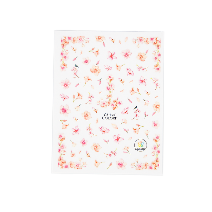 Floral Pattern Sticker #6 - Lash God