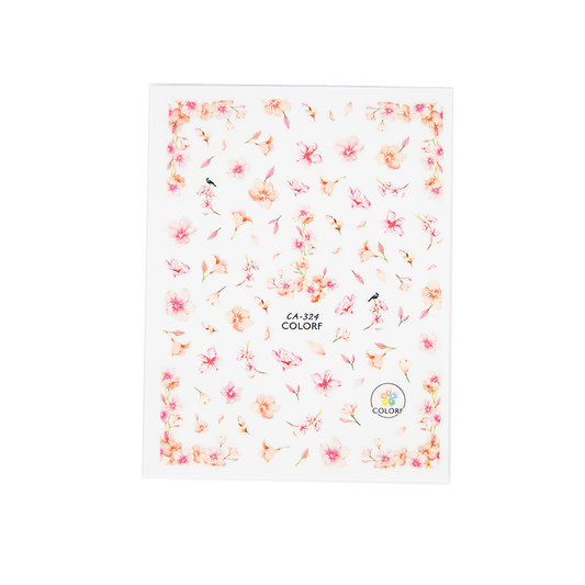 Floral Pattern Sticker #6 - Lash God