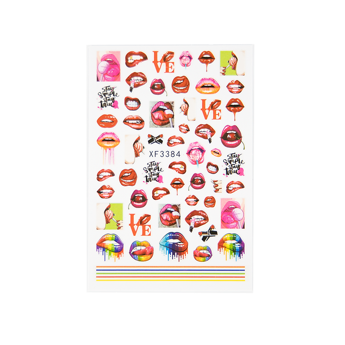 Sexy Lips Sticker #23 - Lash God