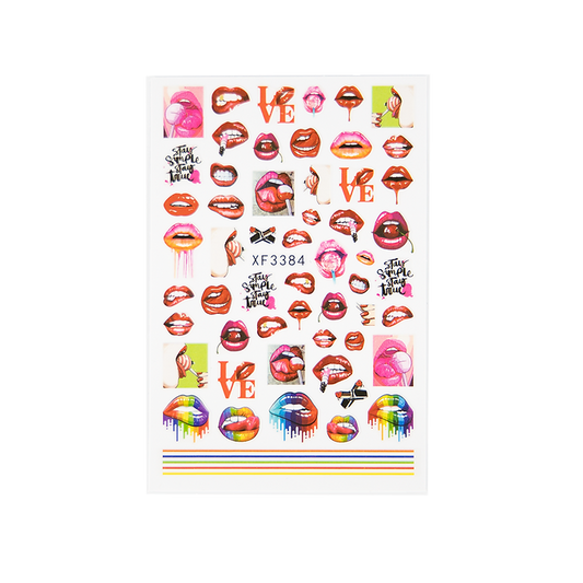 Sexy Lips Sticker #23 - Lash God