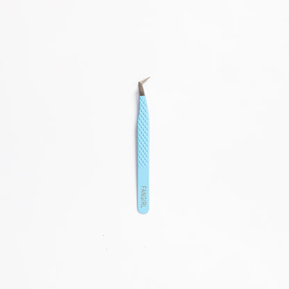 Baby Blue Fan Girl Tweezer - Lash God