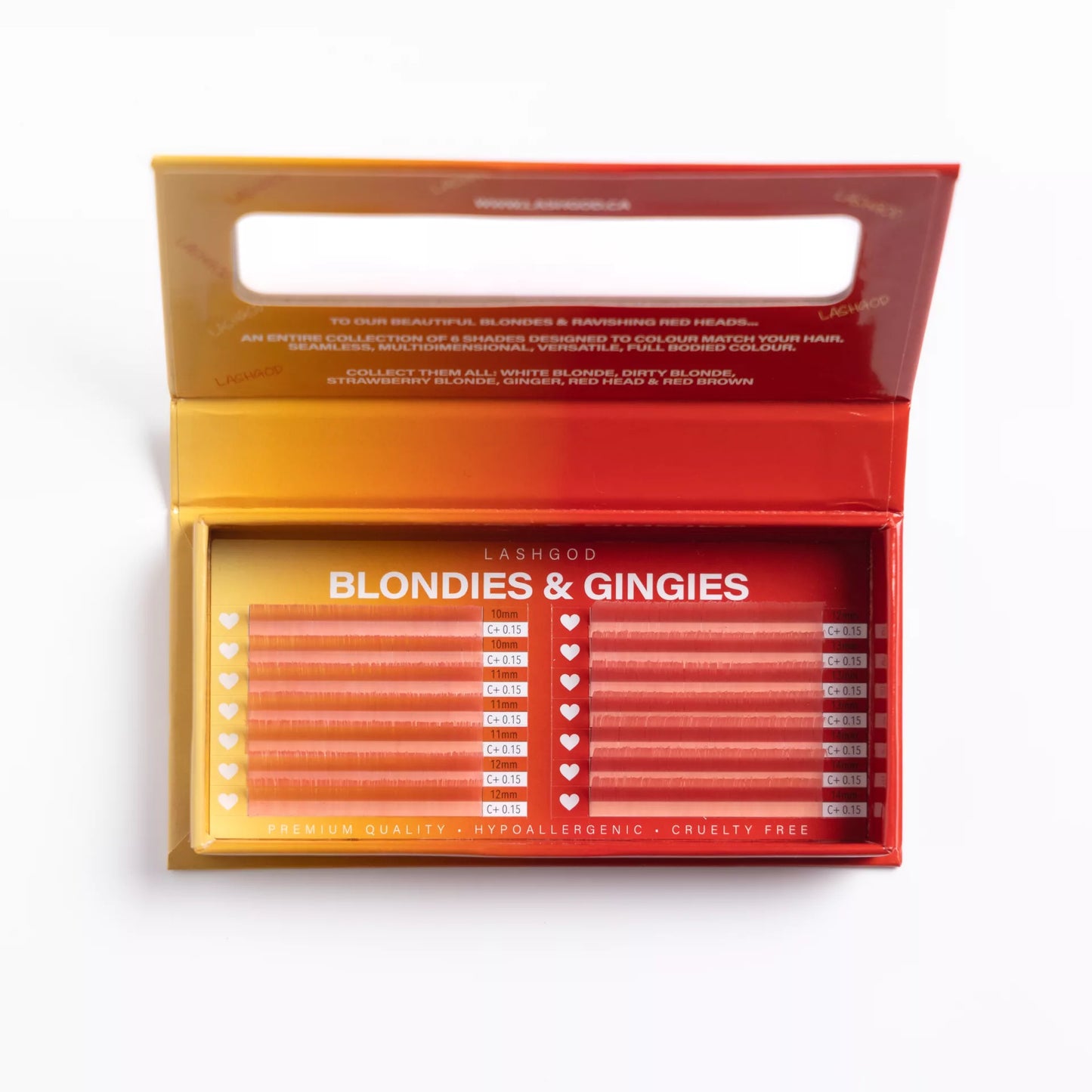 Blondes + Gingies Lash Tray - Lash God