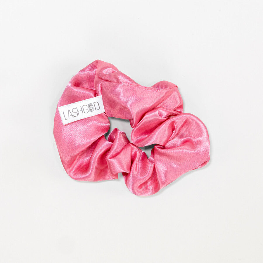 LASHGOD PEEK-A-BOO PINK COLLECTION - Pink Mulberry Silk Scrunchies - Lash God