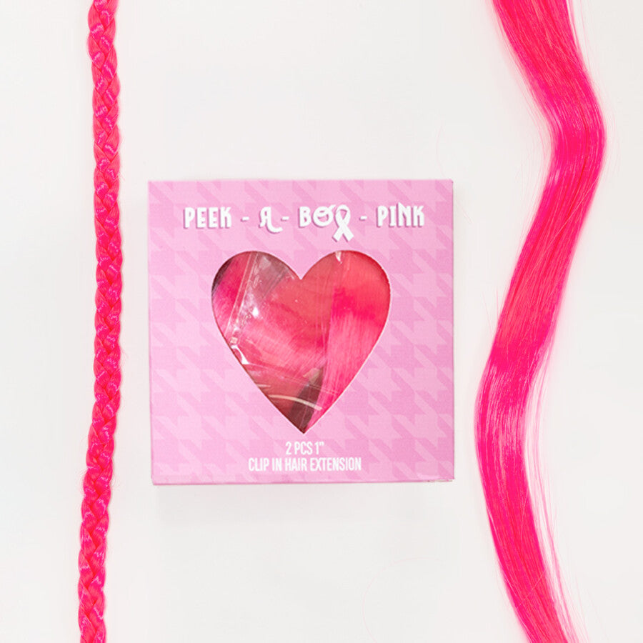 LASHGOD PEEK-A-BOO PINK COLLECTION - Pink Clip In Hair Extensions - Lash God