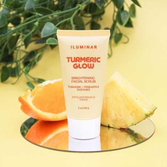 Turmeric Glow Brightening Facial Scrub - Lash God