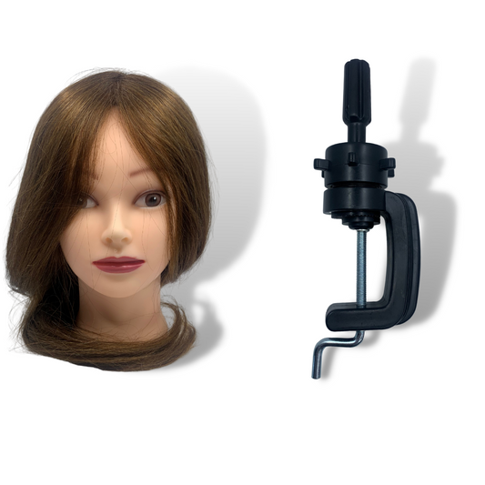 “Practice Makes Perfect” Mannequin Head + “Hairgod Mannequin Stand” Combo - Lash God