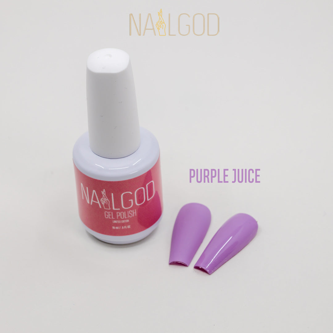 Purple Juice Gel Polish - Lash God