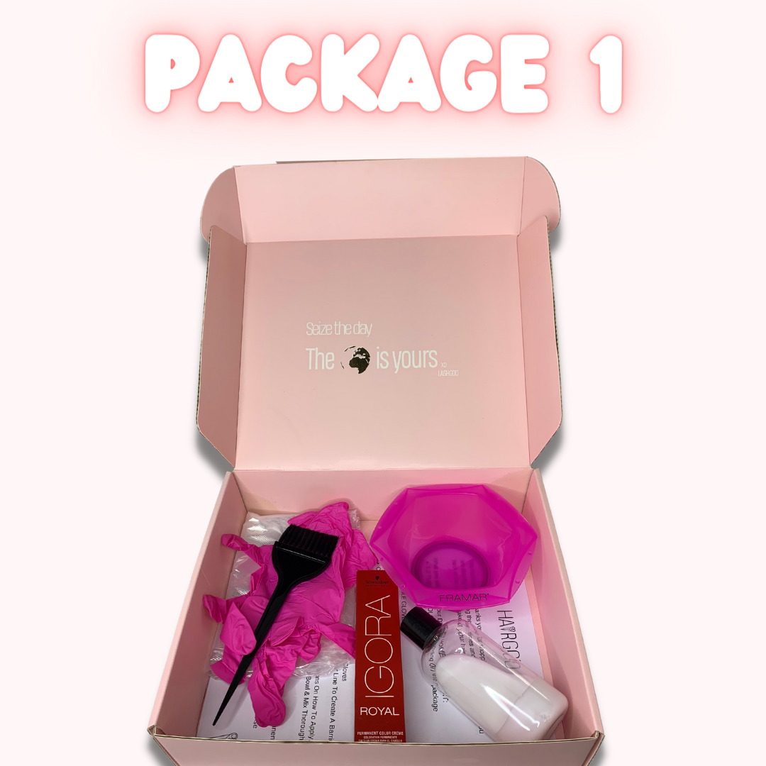 Hairgod DIY At Home Colour Kit - Package 1 - Lash God