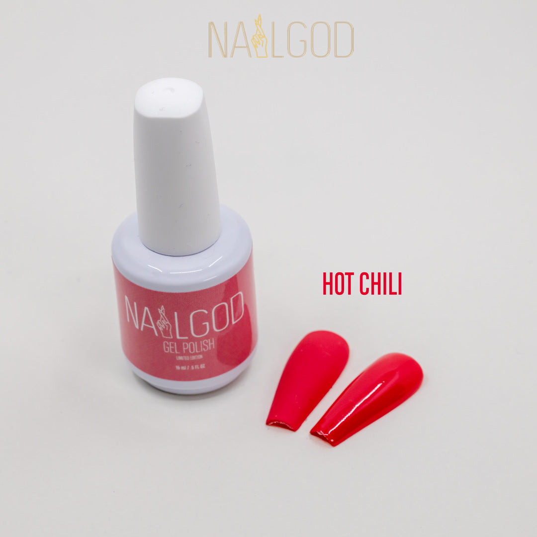 Hot Chili Gel Polish - Lash God