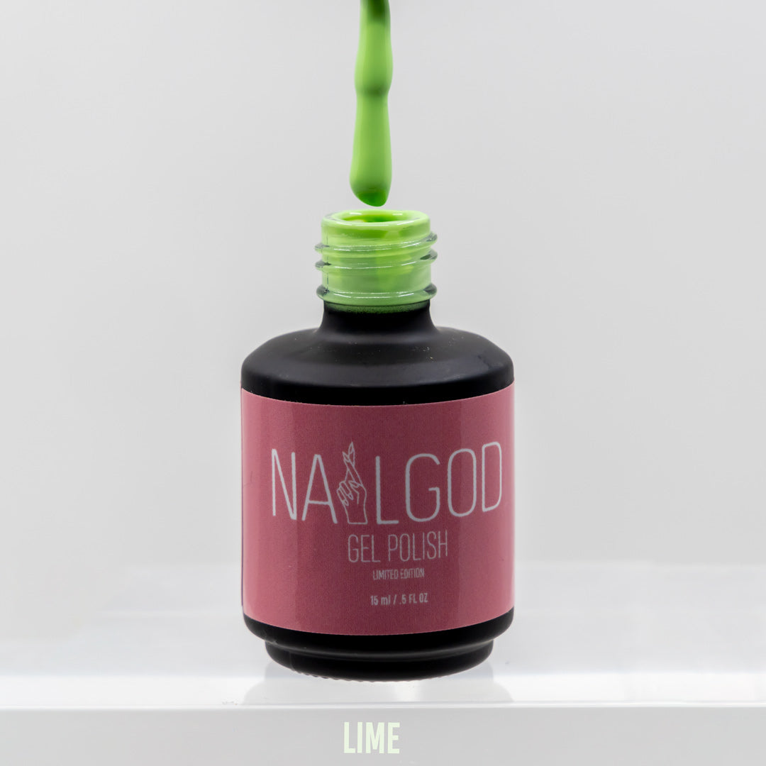 "Lime" Gel Polish #A250 - Lash God