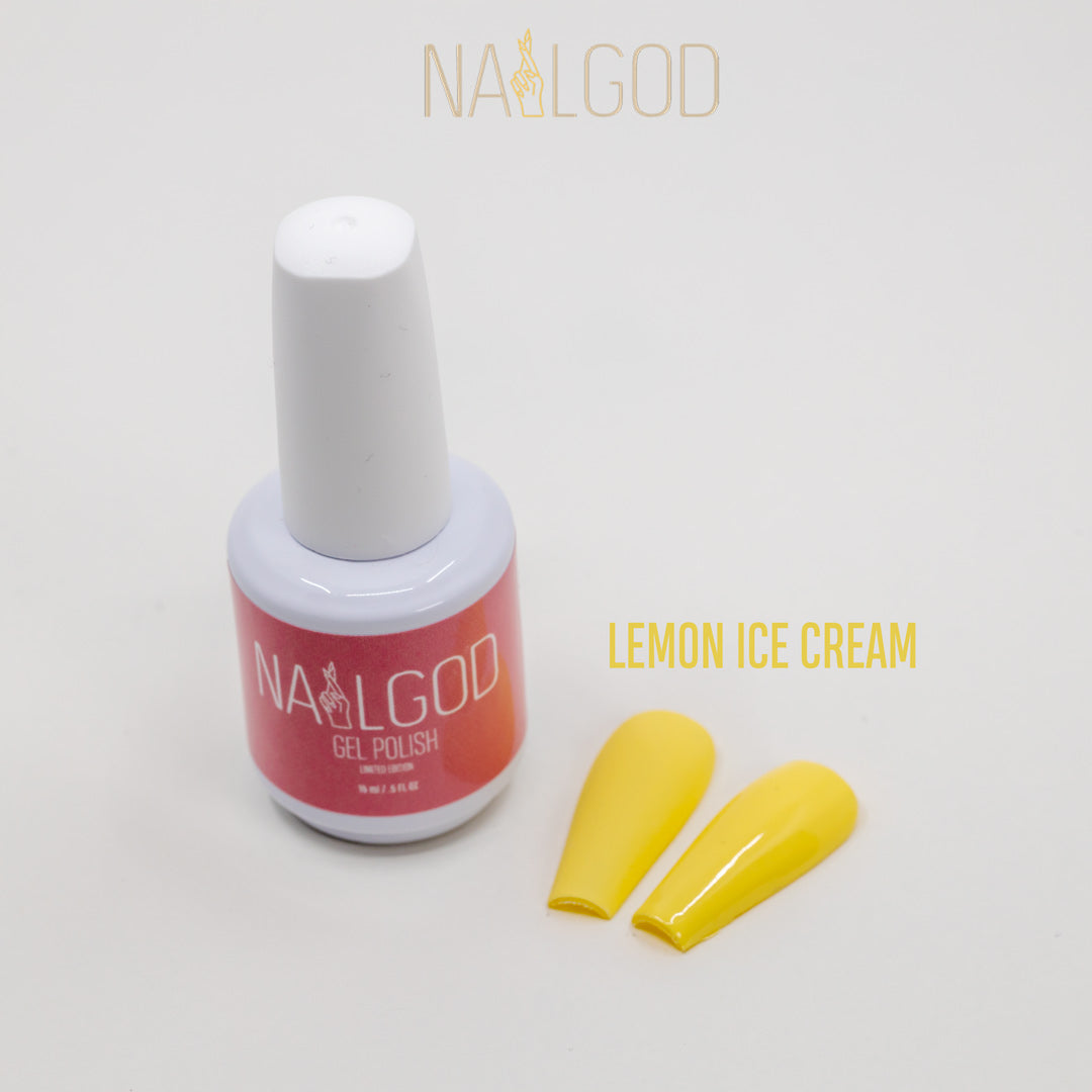 Lemon Ice Cream Gel Polish - Lash God