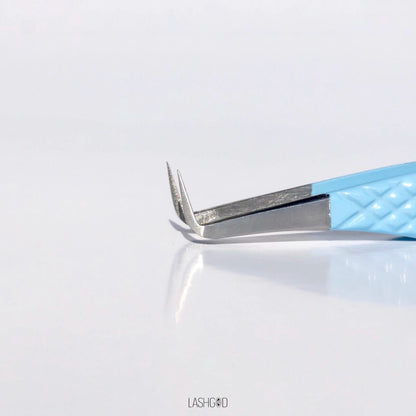 Baby Blue LASHGOD Lux Tweezer - Lash God